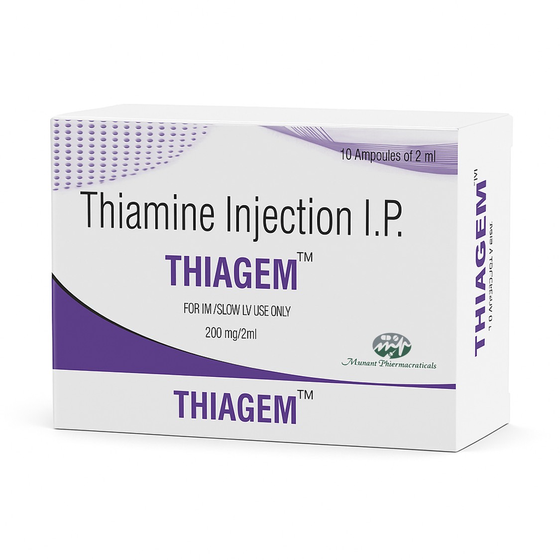 Thiagem 200mg/2ml I.P. Injection